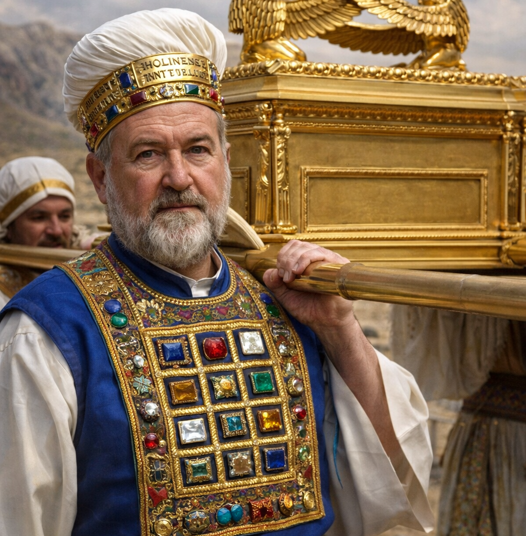 Mike Huckabee Seen Carrying Arc of the Covenant into Iran